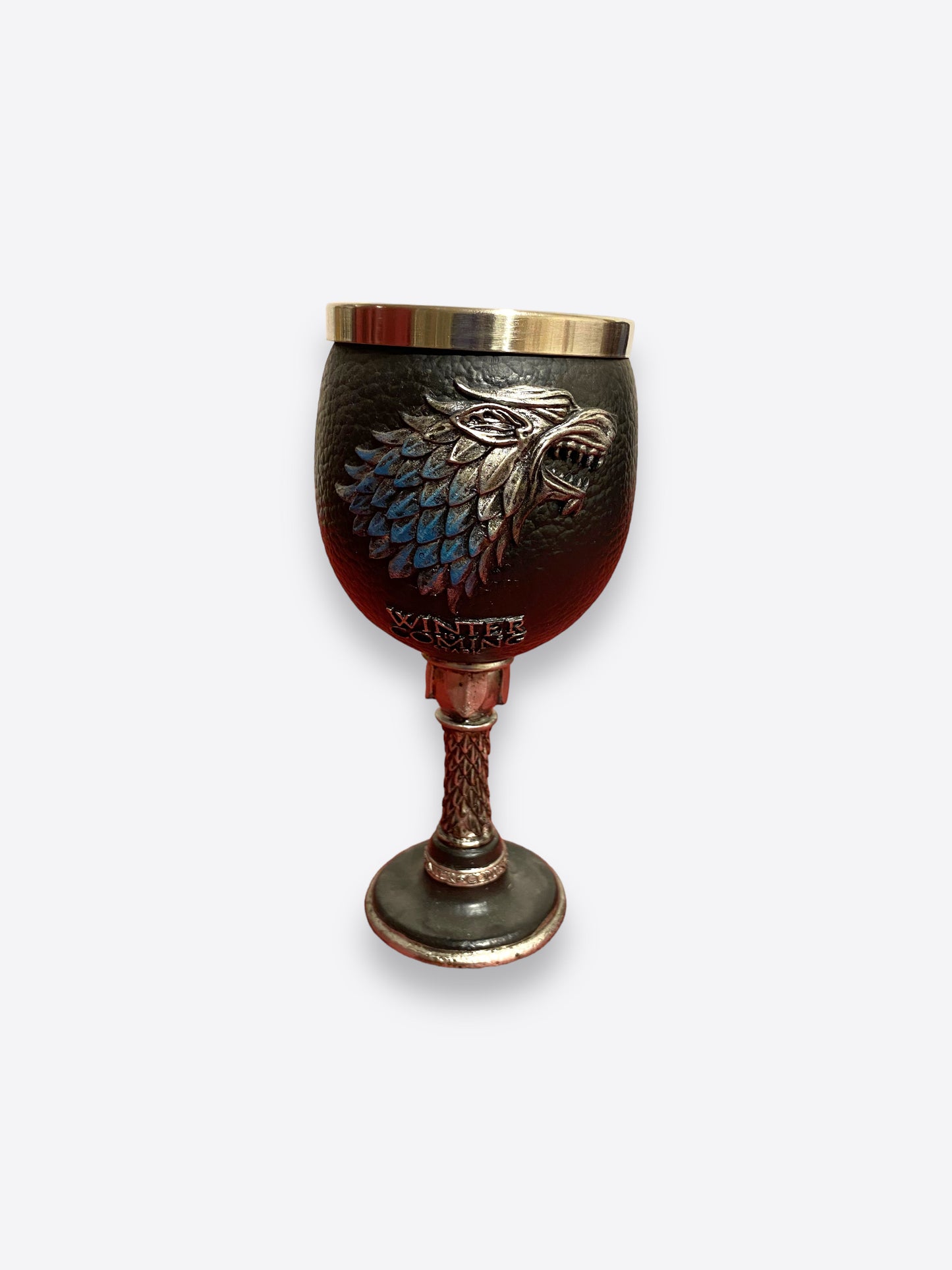 Game of Thrones goblet- House Stark