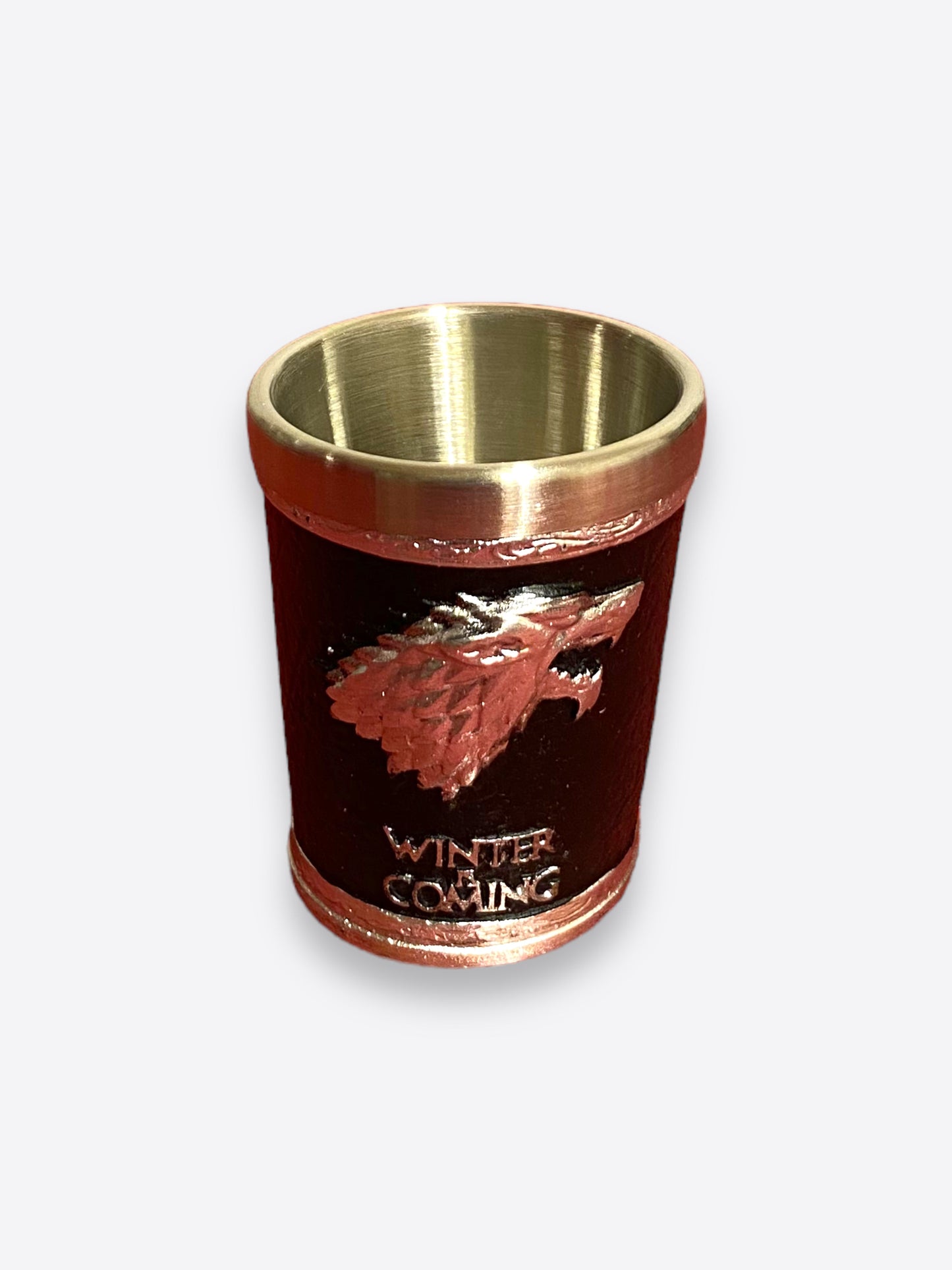 Game of thrones shot glass- Winter is coming