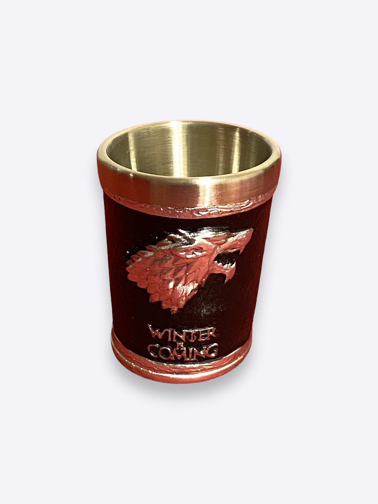 Game of thrones shot glass- Winter is coming