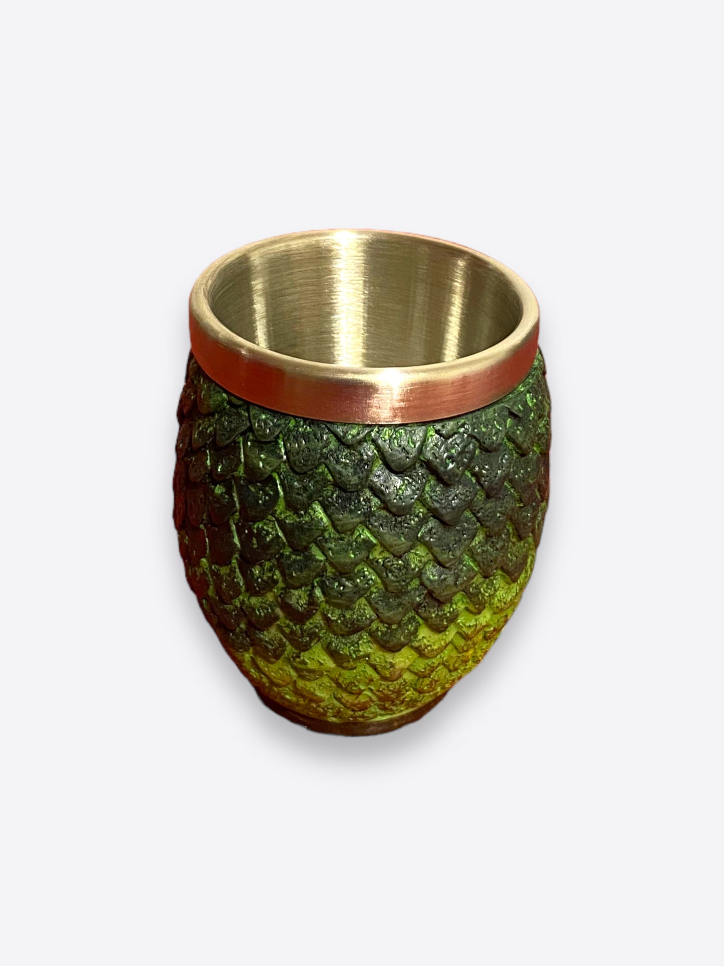 Game of Thrones shot glass- Dragon egg green