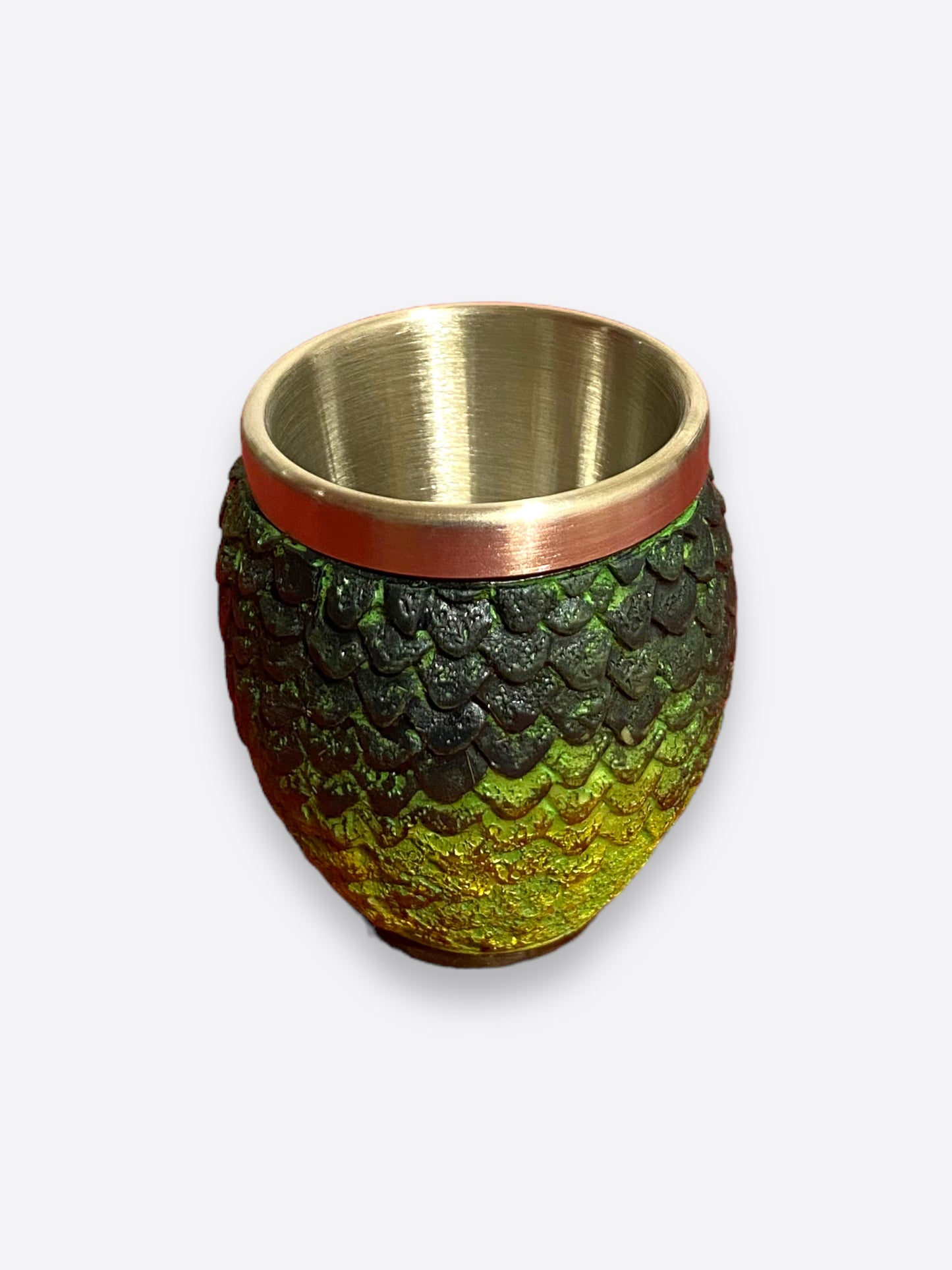 Game of Thrones shot glass- Dragon egg green