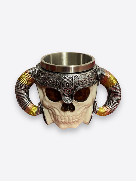 Viking tankard- Skull