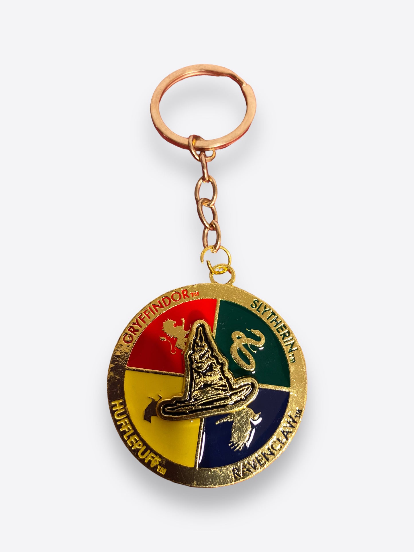 Harry Potter - Hogwarts Houses Keychain