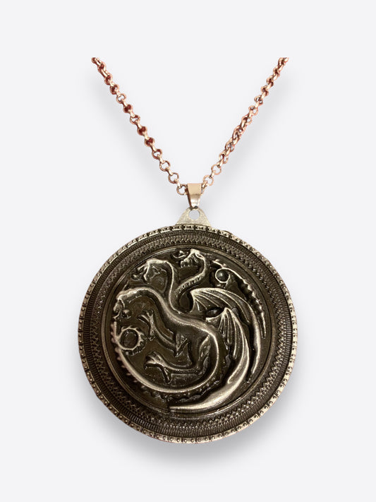 Game of Thrones necklace- Targaryen Fire and Blood