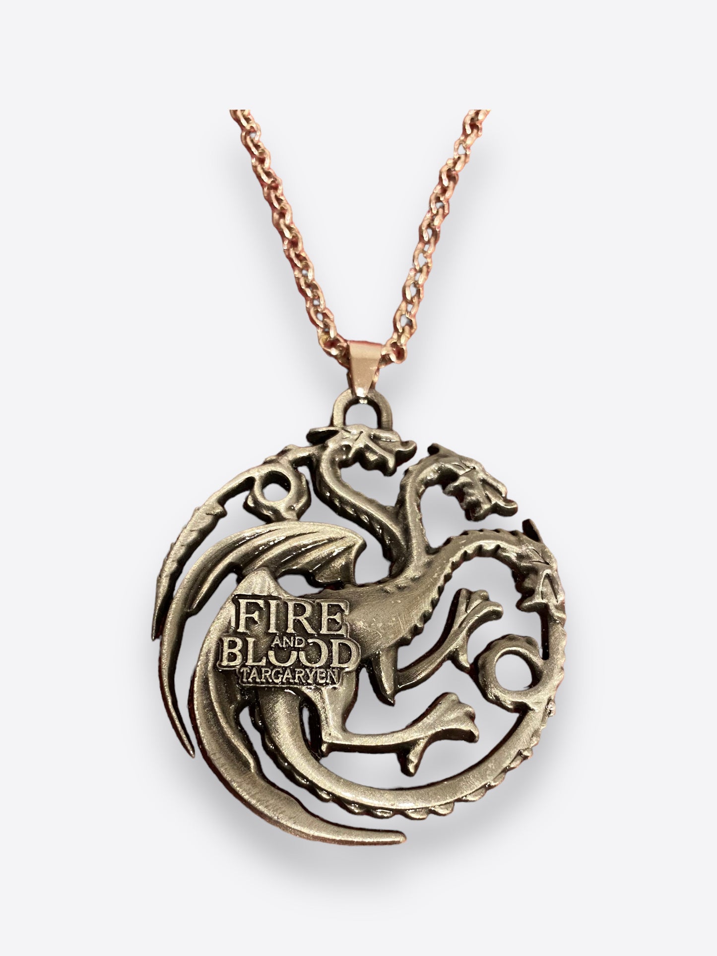 Game Of Thrones - Targaryen - Fire and Blood Necklace