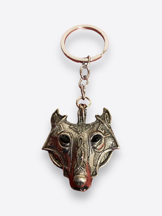 Viking - Viking Fenrir Wolf Head Keychain