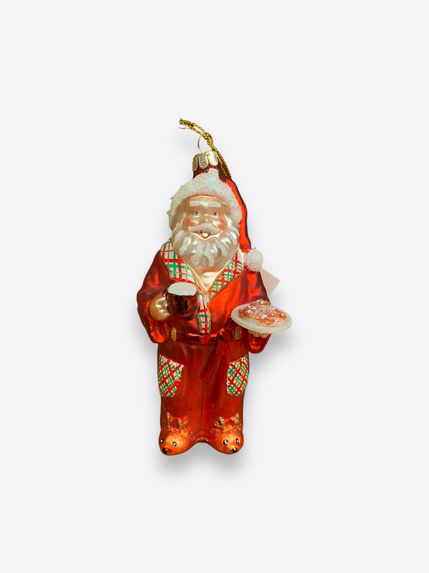 Christmas tree figure - Santa in pajamas