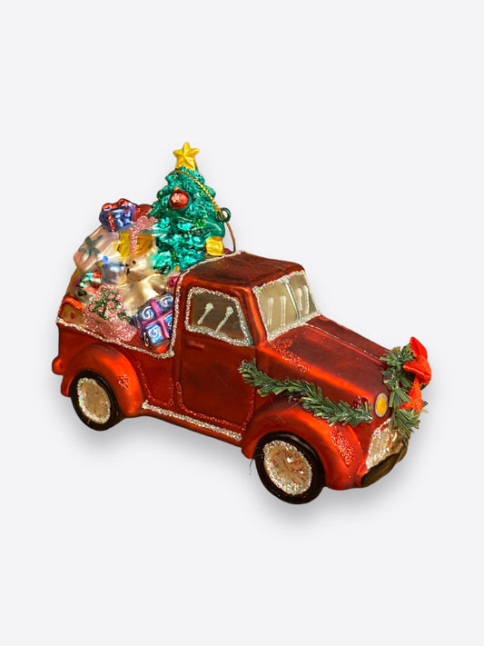 Christmas tree figure- Christmas van