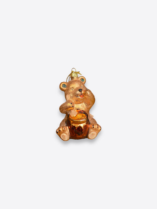 Christmas tree figure- Teddy with honey