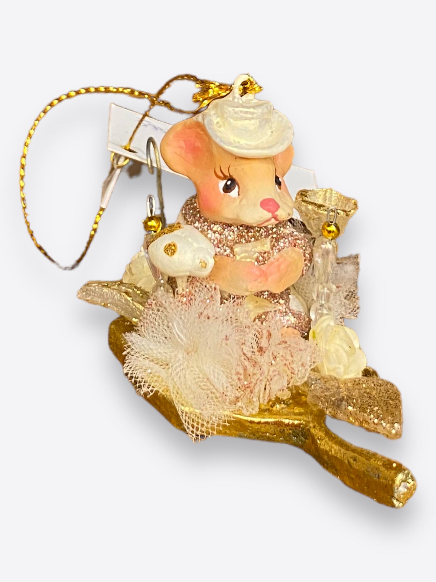 Christmas tree figure- Lady mouse