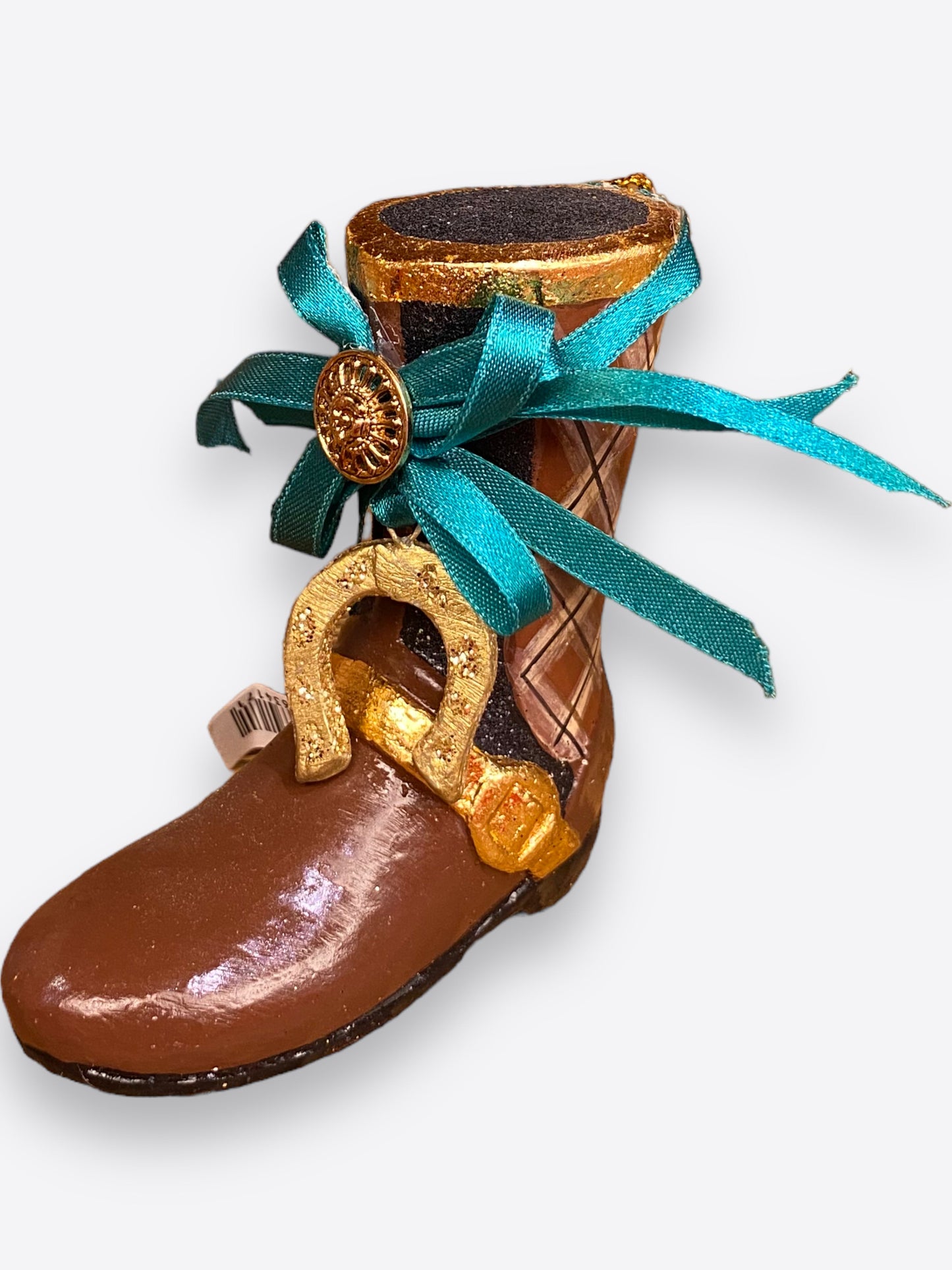 Christmas tree figure- Cowboy boot