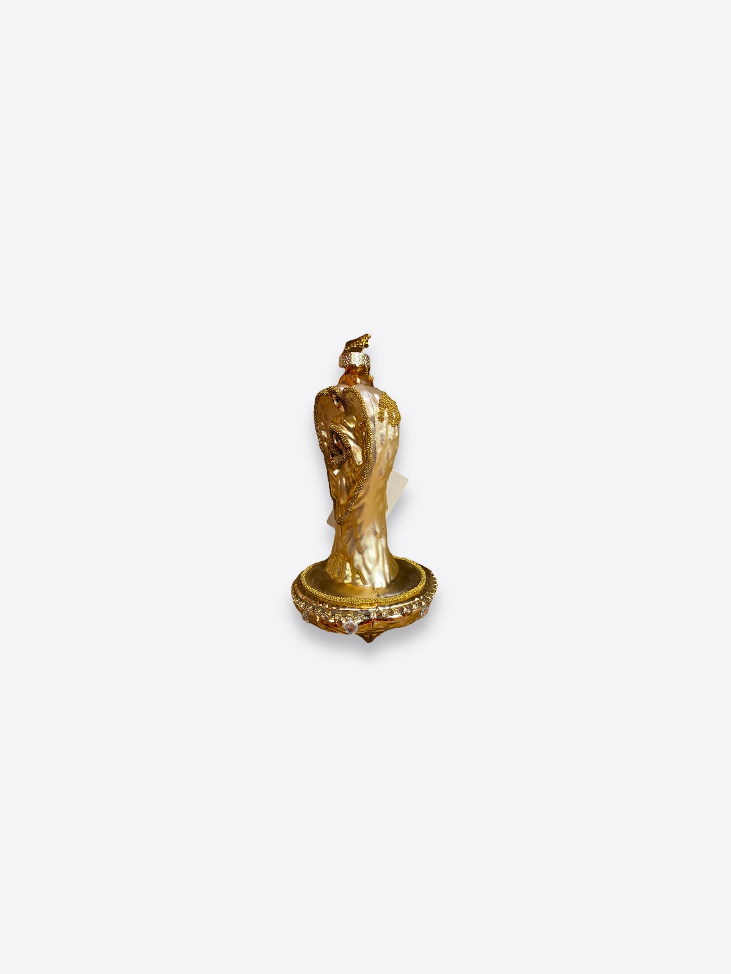 Christmas tree figure- Golden Holy Family