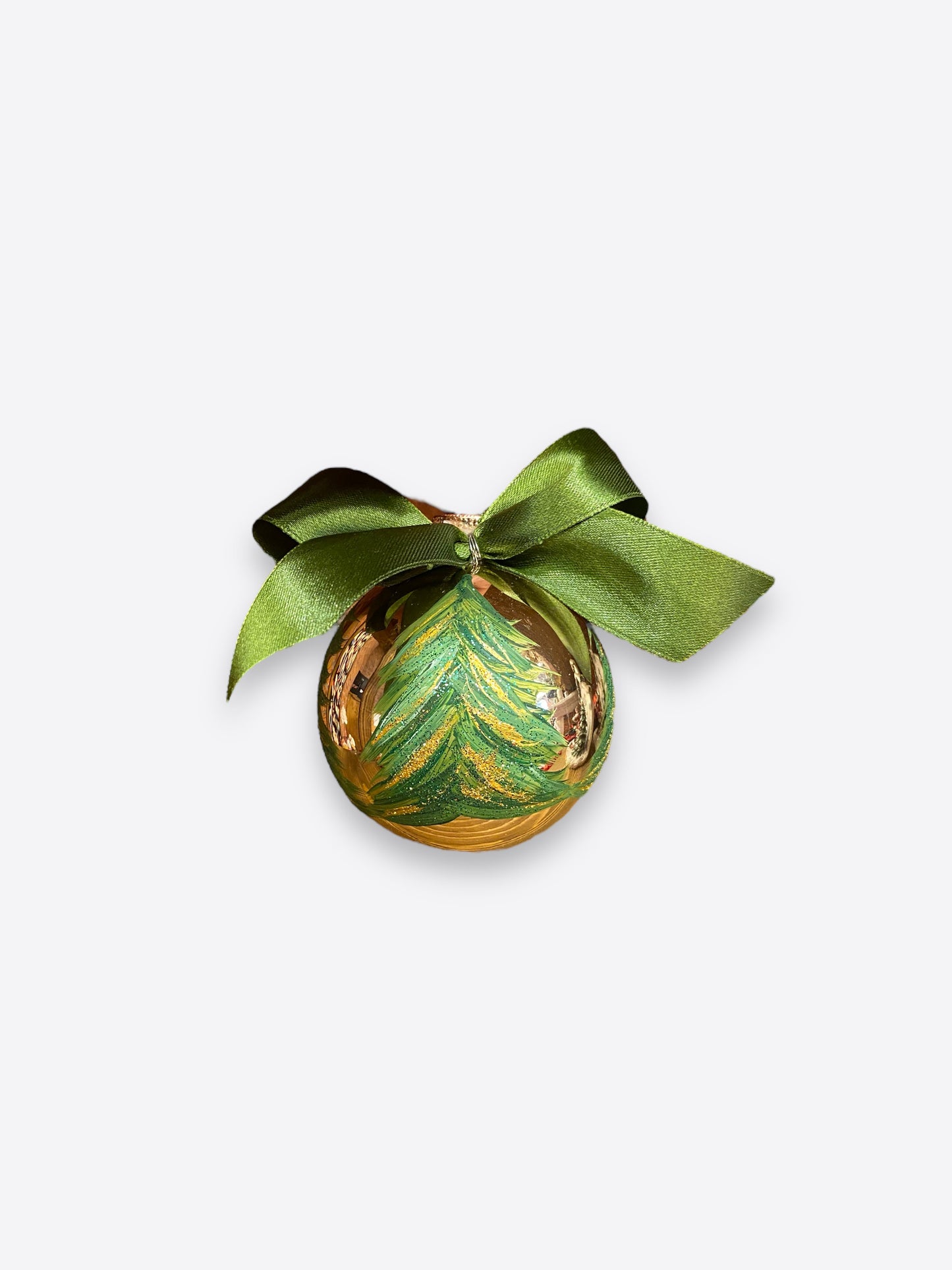 Hand painted Christmas ornaments- Christmas tree