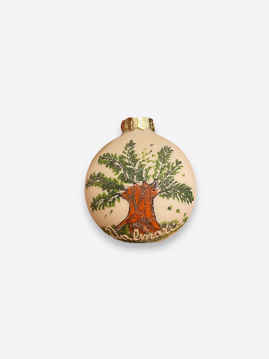 Hand painted Christmas ornament- Olive tree